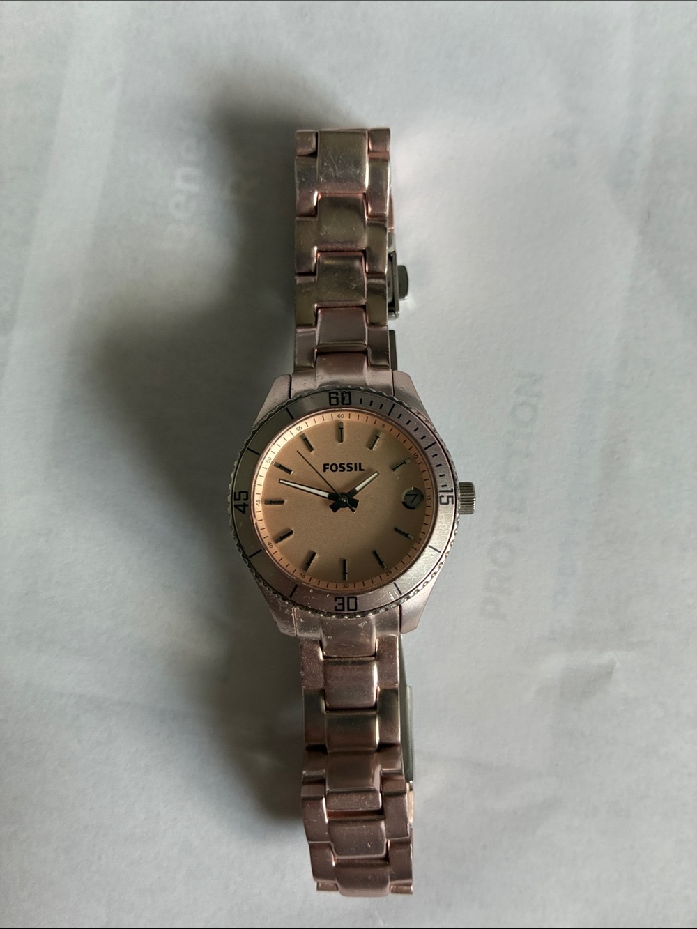 Fossil Rose Gold Tone Women's Bracelet Watch